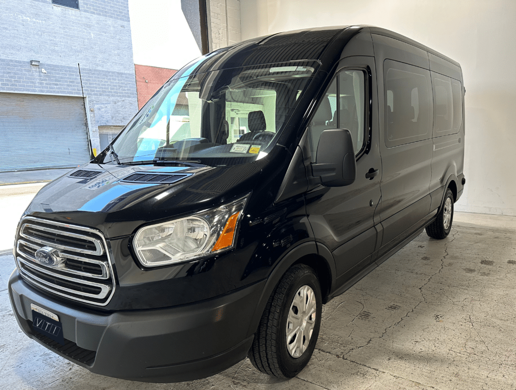 15-Passenger Mid Roof Ford Transit 350 XLT » VTI Van Rentals